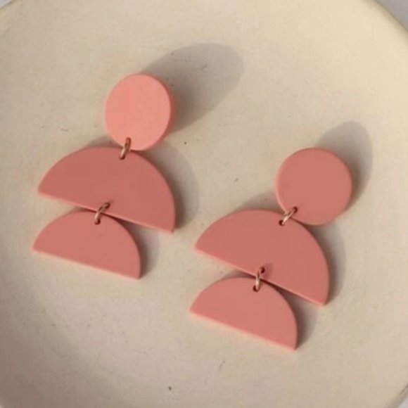 ✨ FREE Geo Geometric Hanging Drop Earrings - Picture 2 of 3